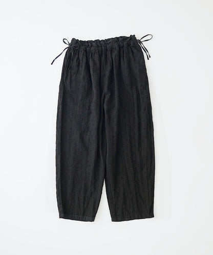 Linen Dot Jacquard Pants