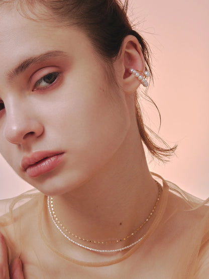 blanc pearl choker