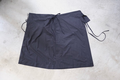 God Dag Italian wrap skirt - black