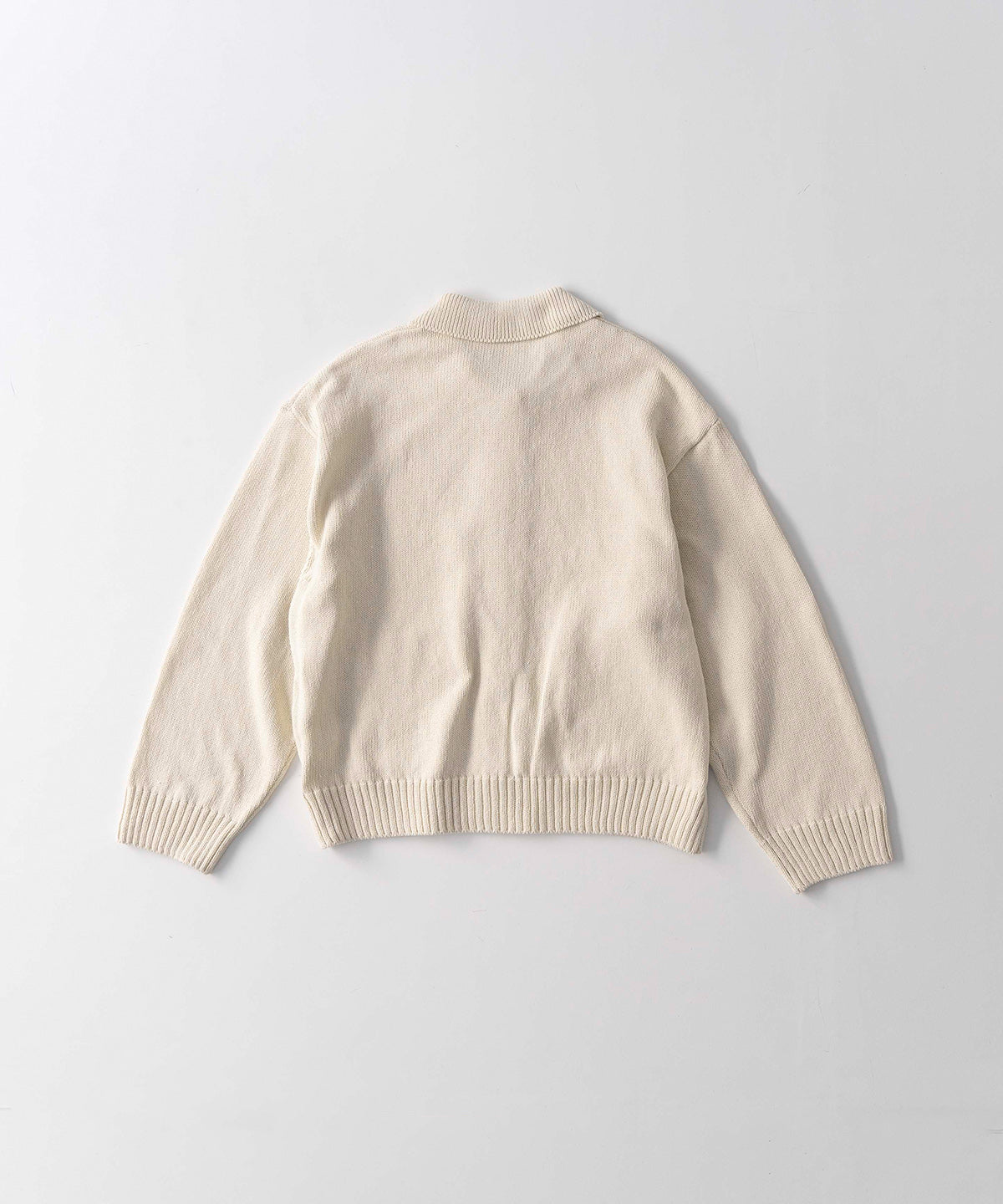 High Twisted Cotton Knit Jacket