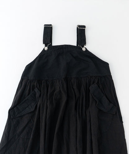 Chino combination overalls dress