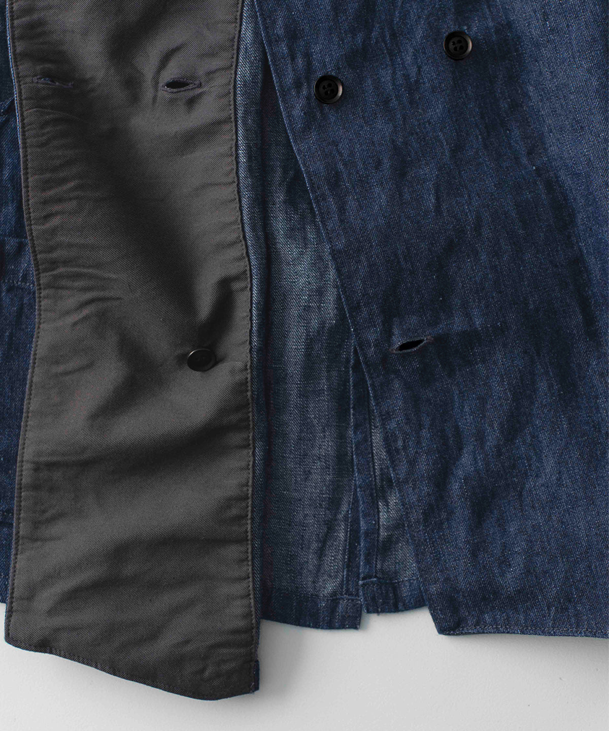 10oz Linen Denim Vest