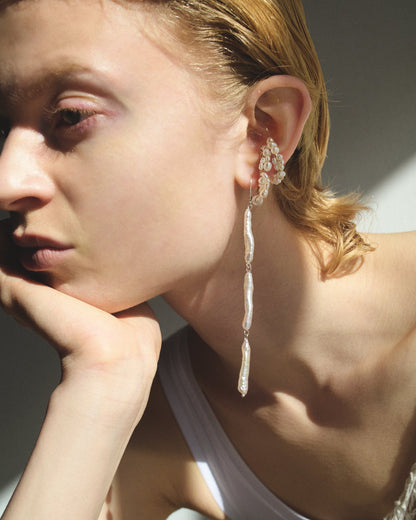 uneven earcuff