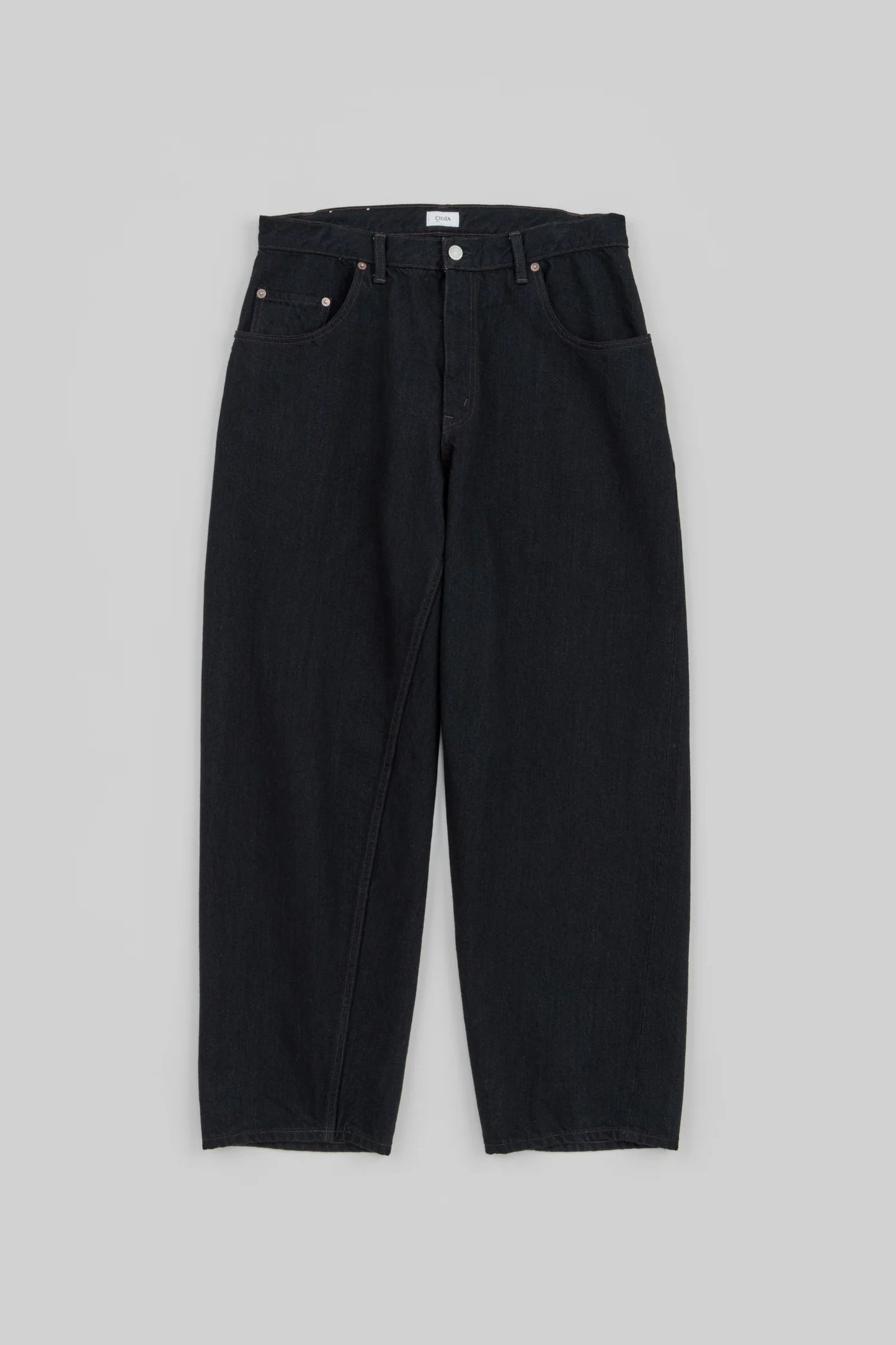 Baggy 5 Pocket Pants (Black)