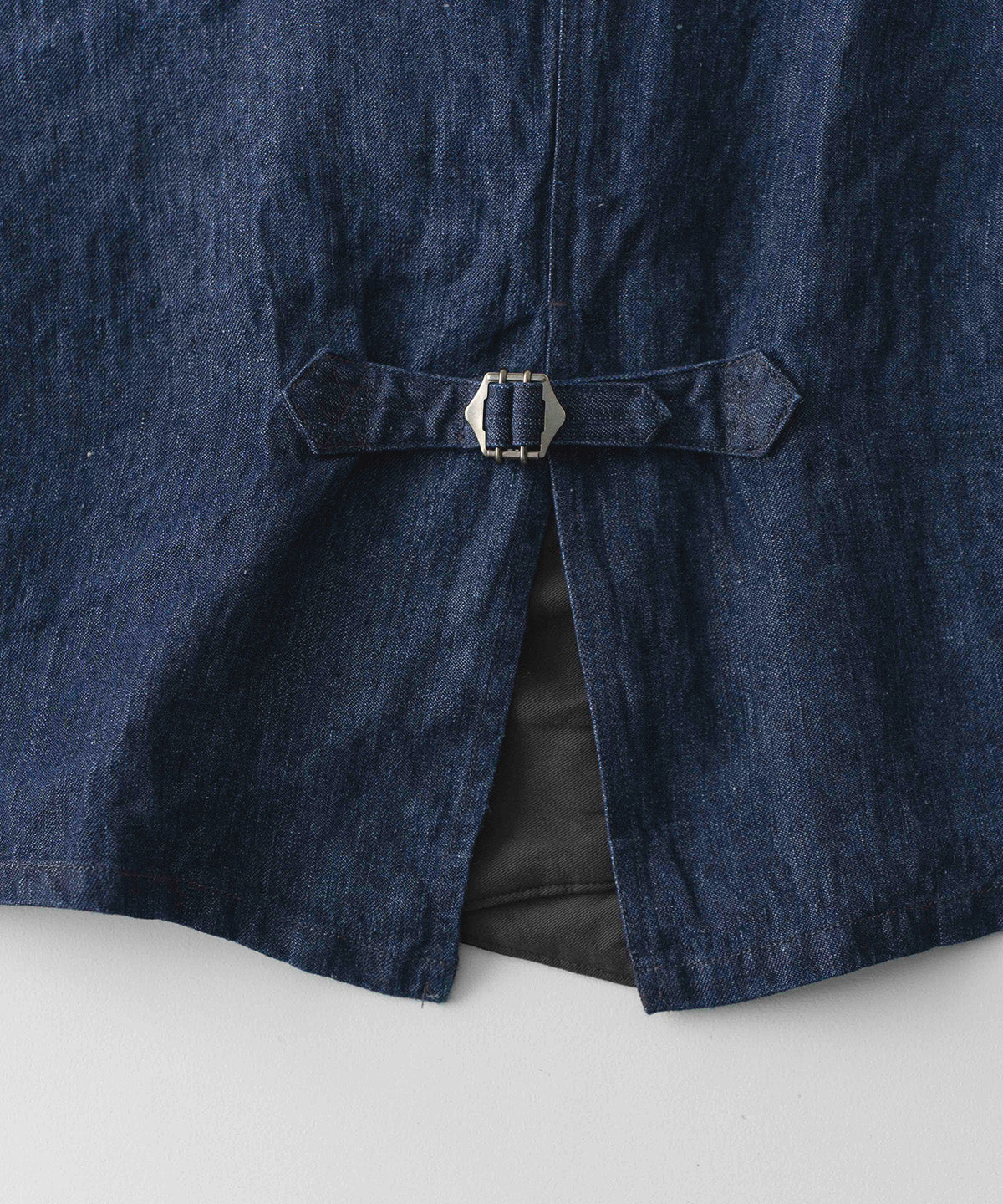 10oz Linen Denim Vest