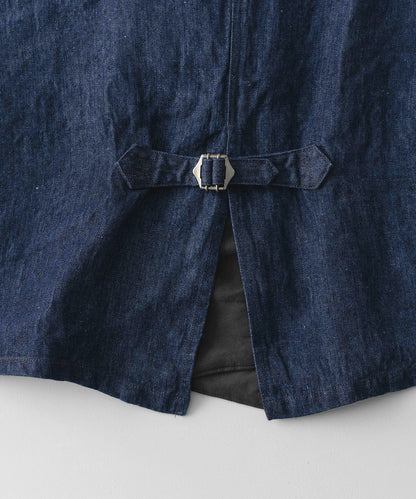 10oz Linen Denim Vest