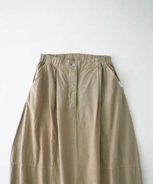 Cotton Linen Dungaree Balloon Skirt
