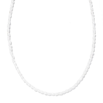blanc pearl choker