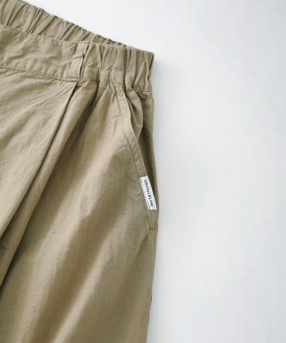 Cotton Linen Dungaree Balloon Skirt