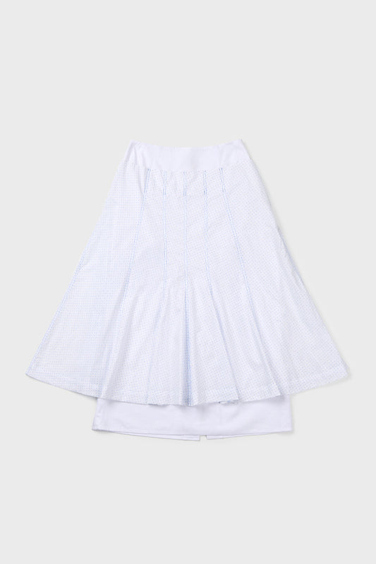 double layered skirt
