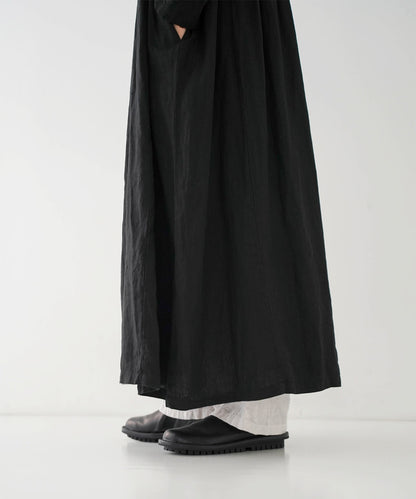 Linen Dot Jacquard Dress