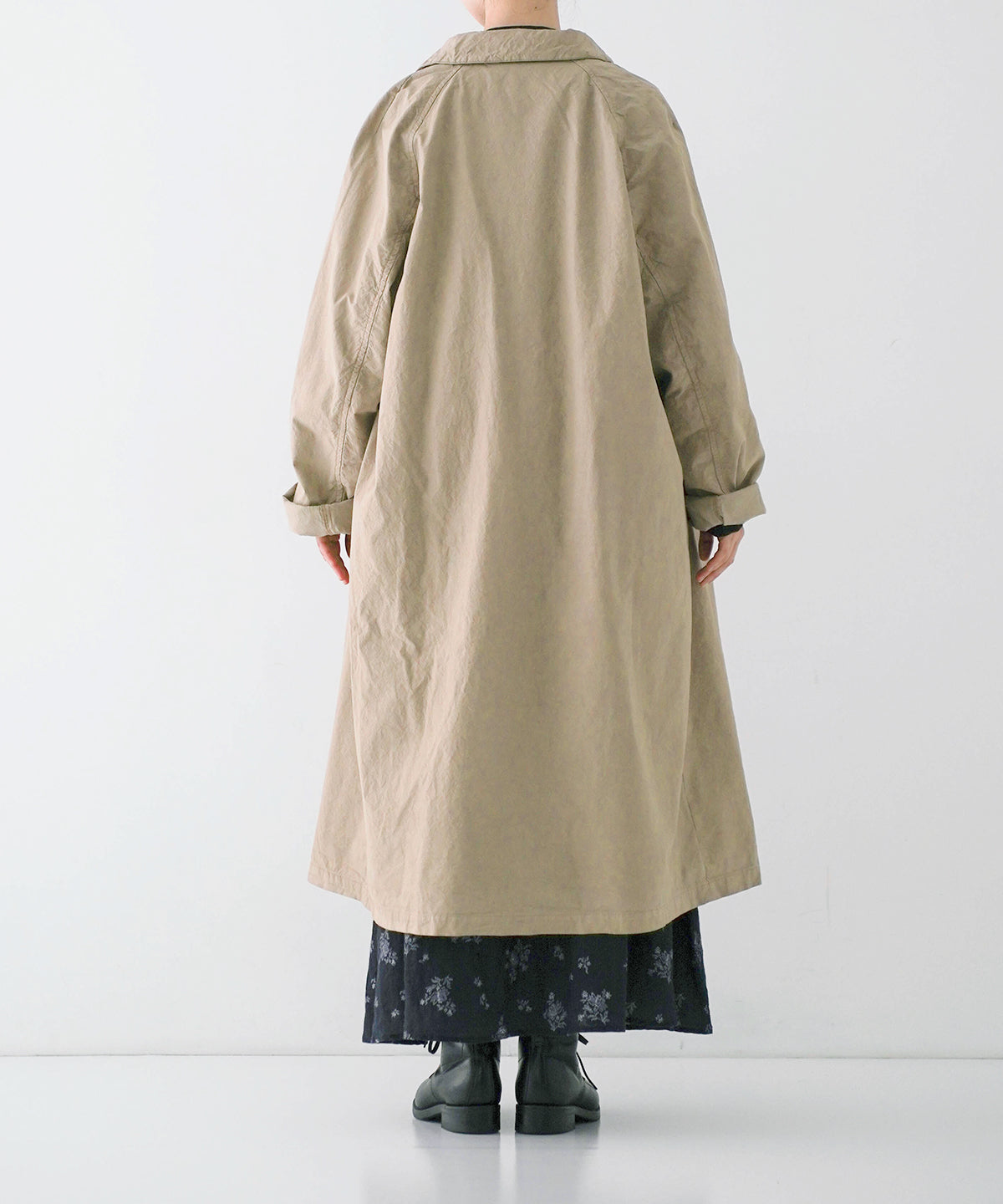 Super Water Repellent Supima Cotton Topcoat (Beige)