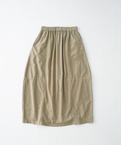 Cotton Linen Dungaree Balloon Skirt