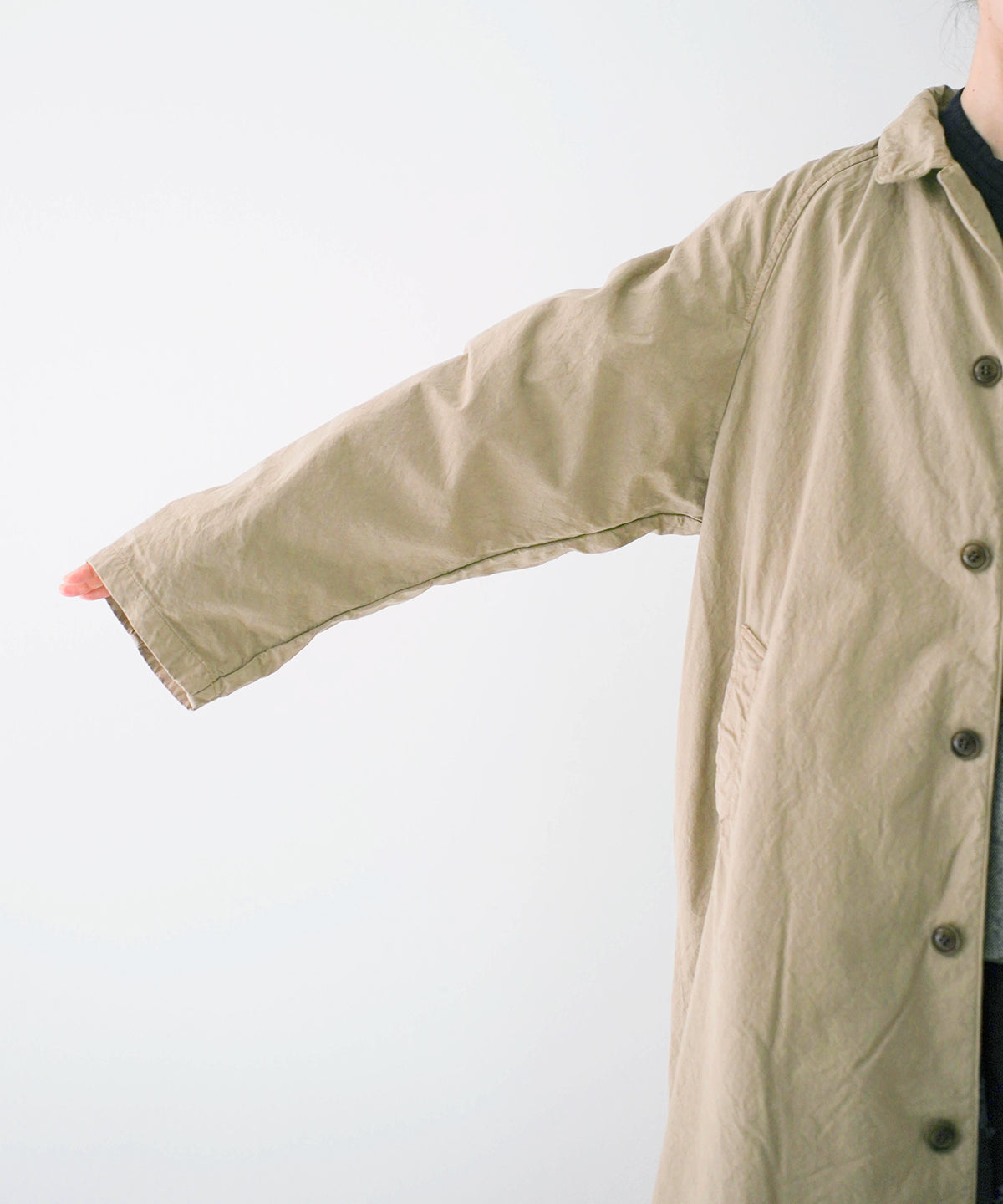 Super Water Repellent Supima Cotton Topcoat (Beige)