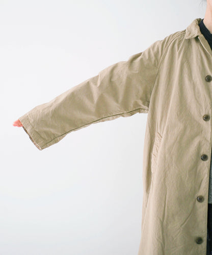 Super Water Repellent Supima Cotton Topcoat (Beige)