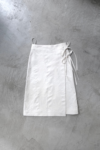 God Dag Italian wrap skirt