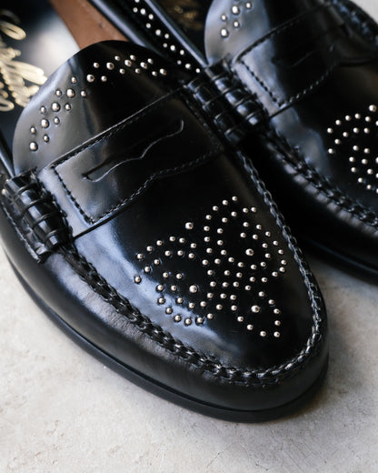 New studded loafers