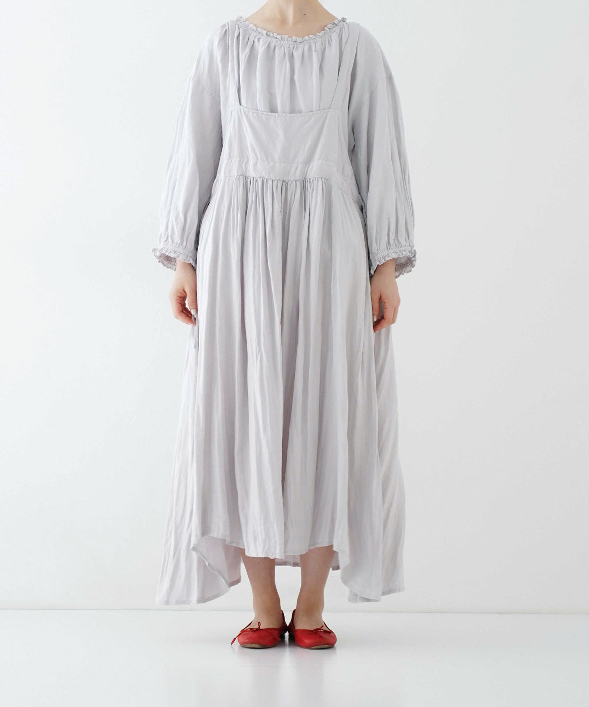 nest Robe | Linen Silk Apron Dress