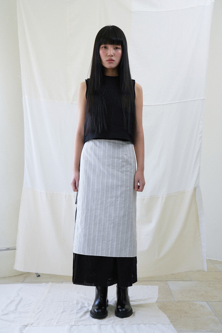 Open back sleeveless