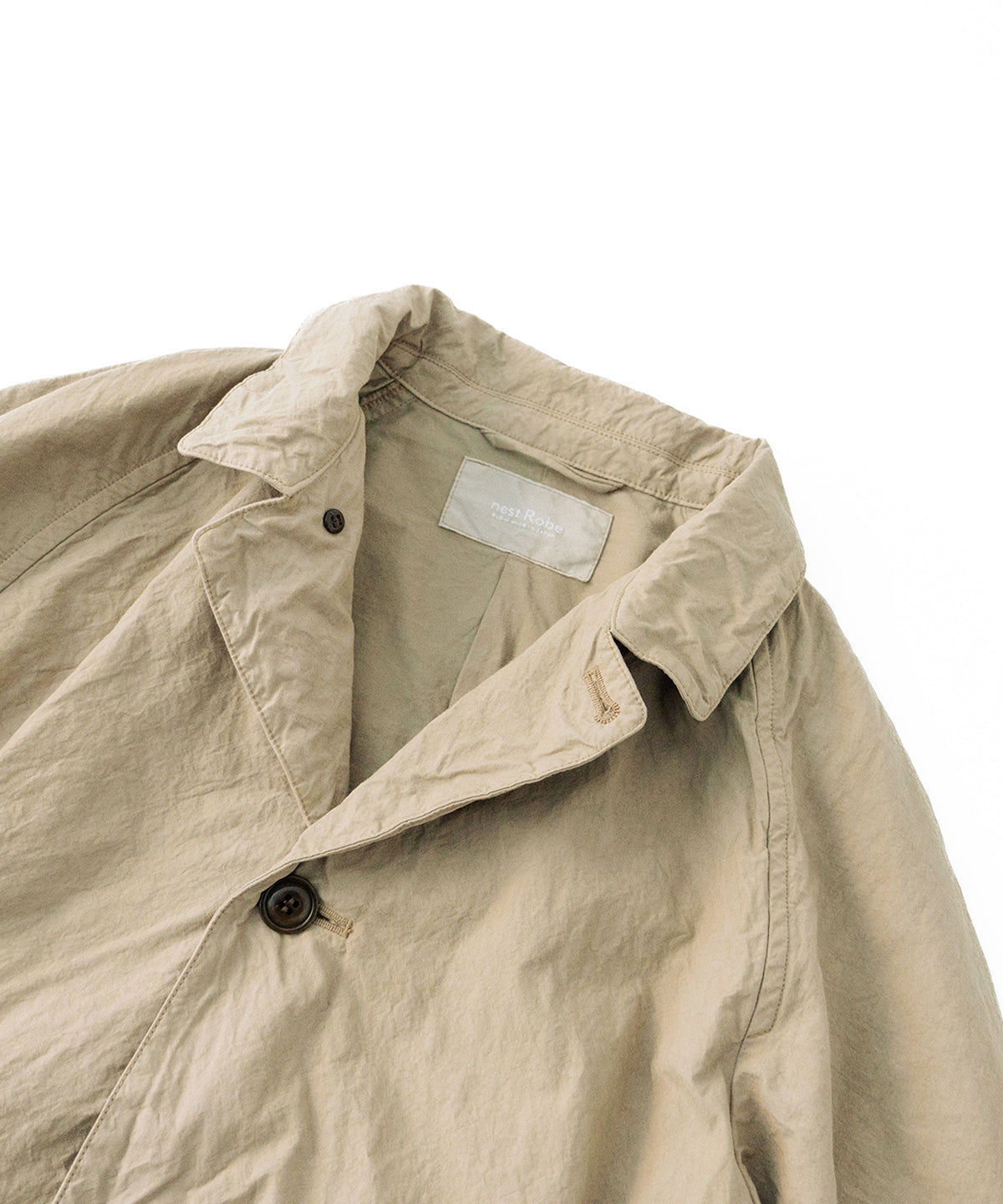 Super Water Repellent Supima Cotton Topcoat (Beige)