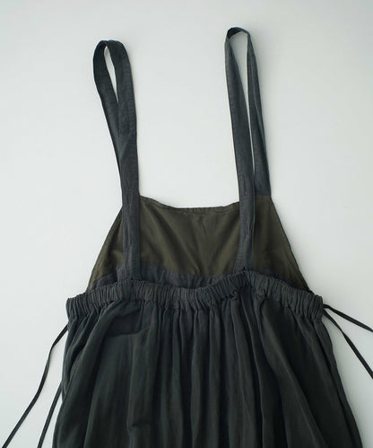 nest Robe | Linen Silk Apron Dress