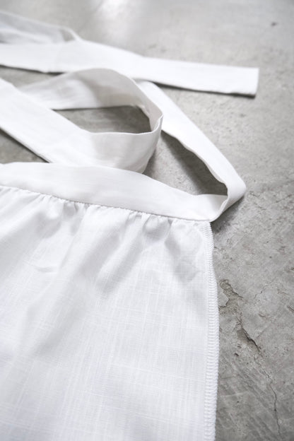 God Dag Italian linen apron wrap