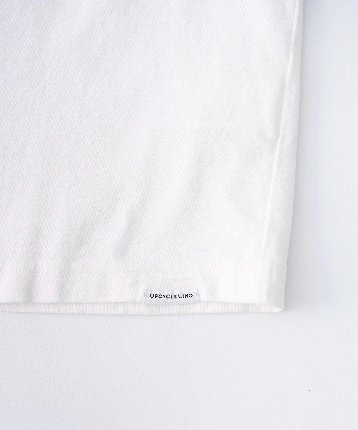 [UpcycleLino BASIC] Cotton Linen Jersey Wide-fit T-shirt