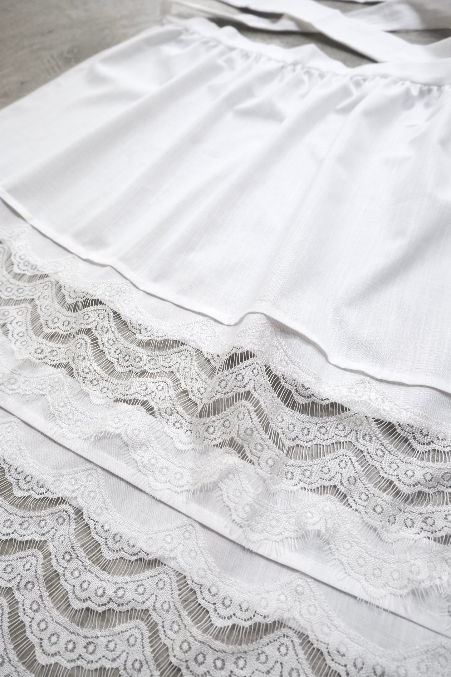 God Dag Italian linen apron wrap