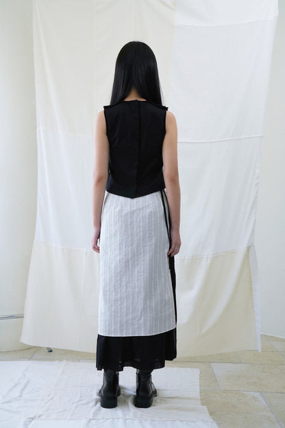 Open back sleeveless