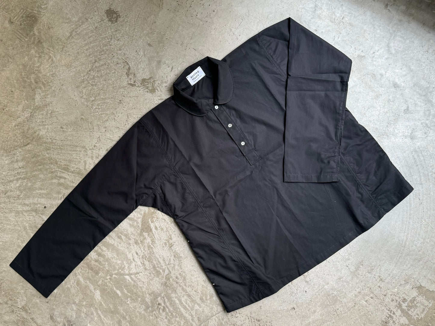 God Dag round collar shirt