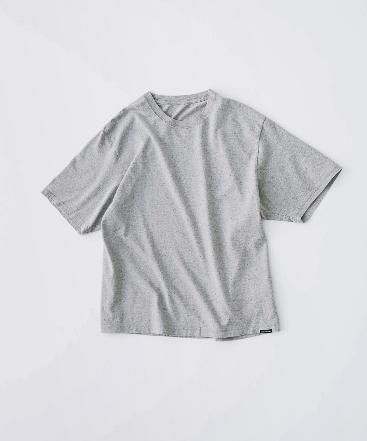 [UpcycleLino BASIC] Cotton Linen Jersey Wide-fit T-shirt