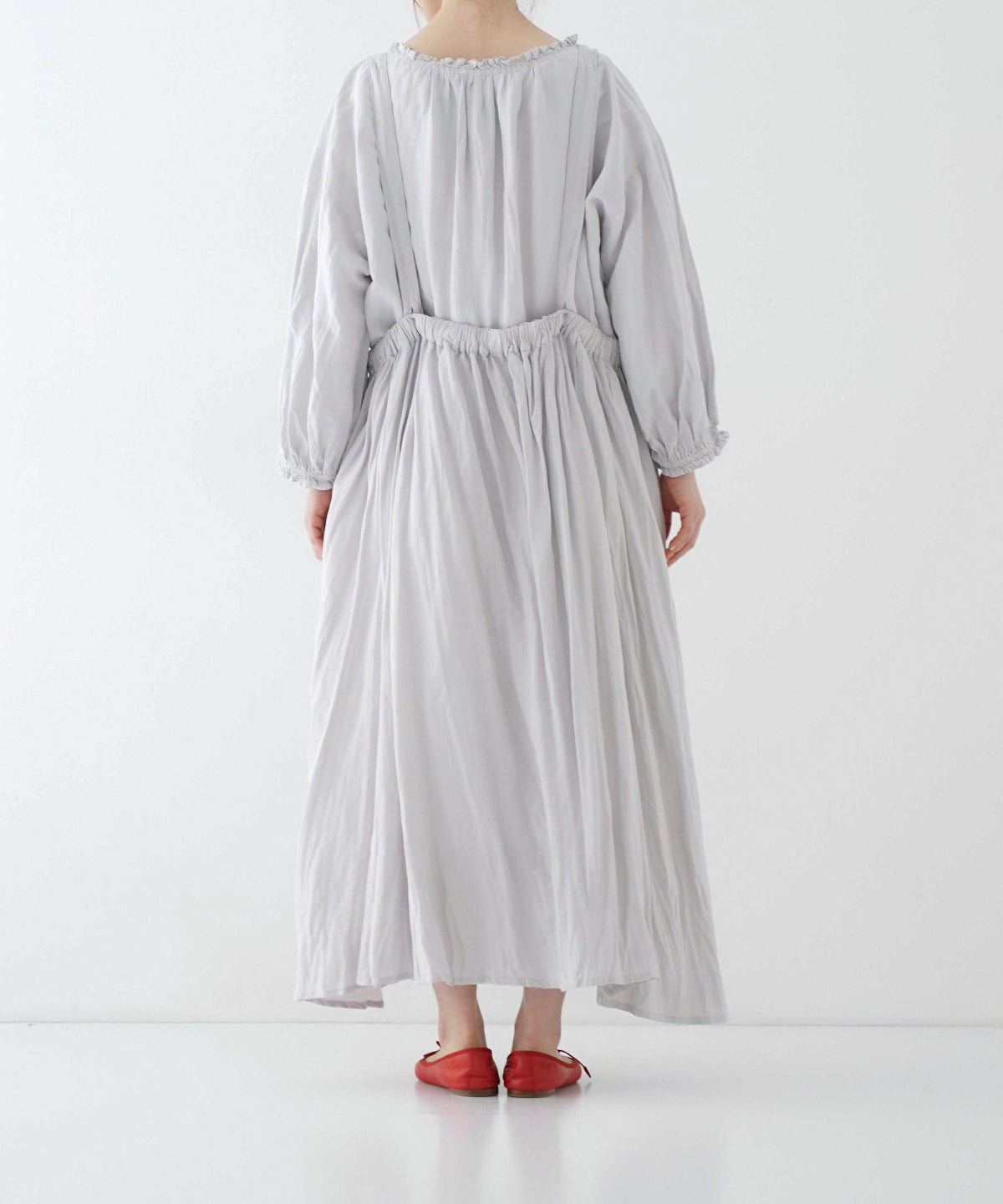 nest Robe | Linen Silk Apron Dress