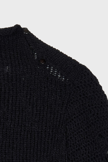 Crochet long sleeve knit