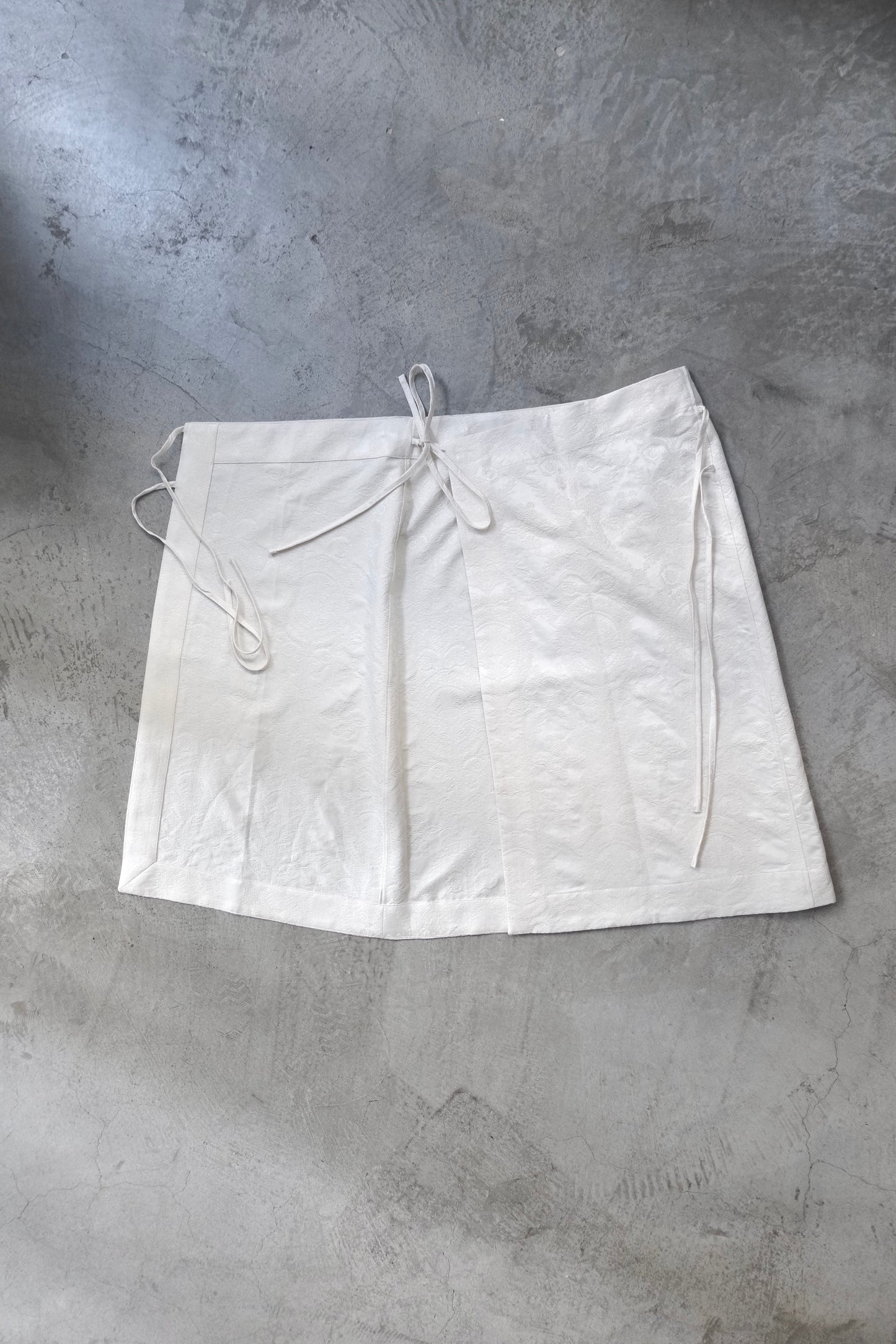 God Dag Italian wrap skirt