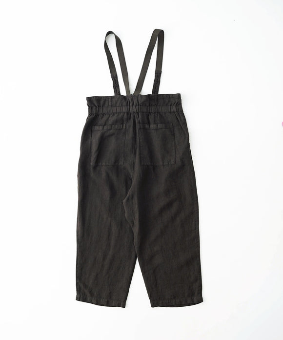 Linen Twill Suspender Pants