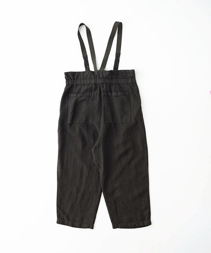 Linen Twill Suspender Pants