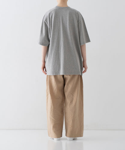 [UpcycleLino] BASIC Jersey Big Tee - Top Grey