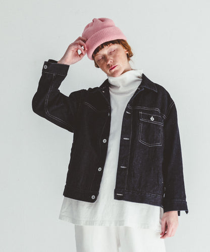 UpcycleLino BASIC Denim Jacket