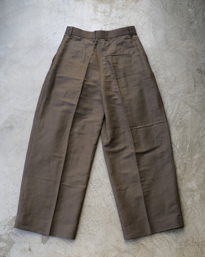 God Dag pleated baggy pants