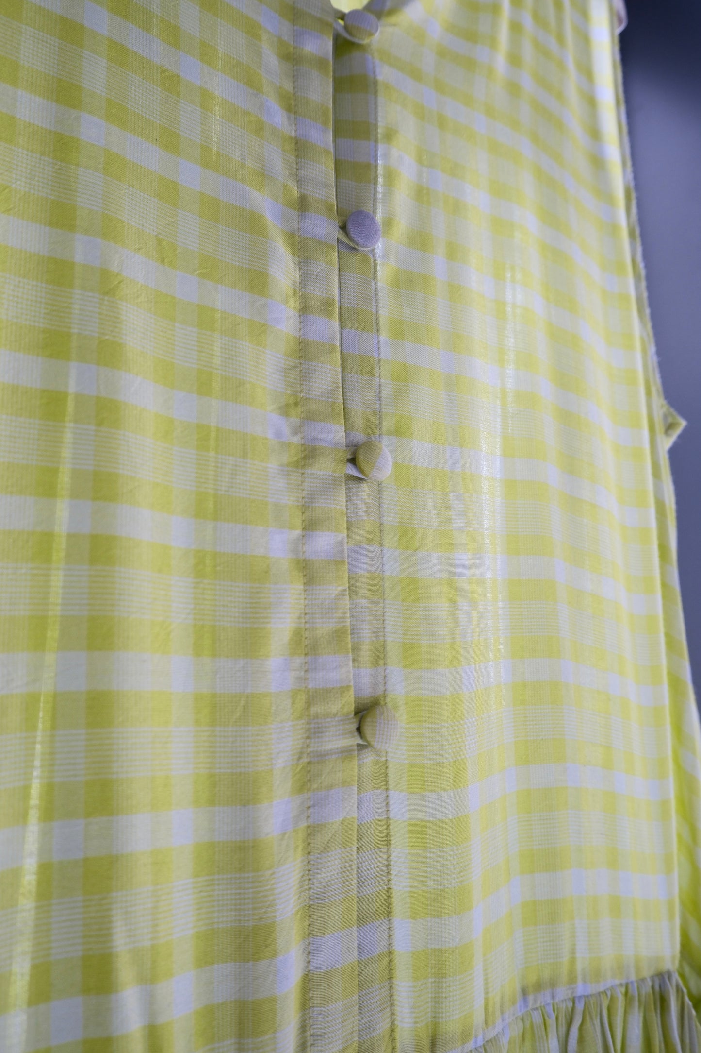 RB Poppy Lime checked dress