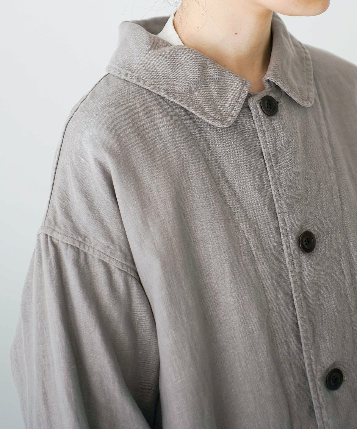 Light Linen Oxford Topcoat