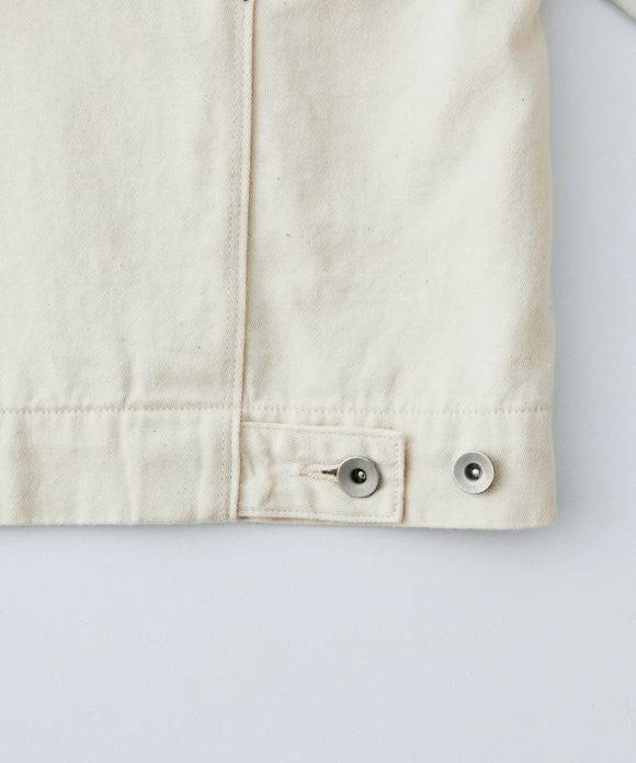 [UpcycleLino] × SKEWed CHINO Back Tuck Jacket