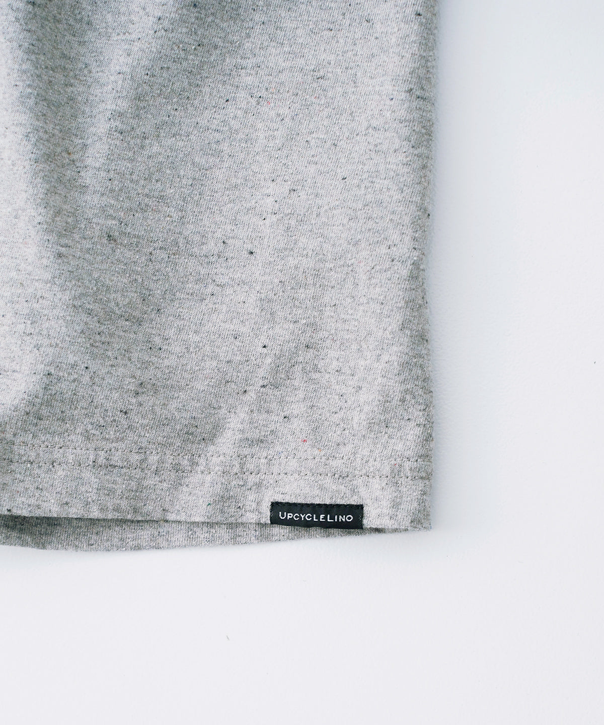 [UpcycleLino BASIC] Cotton Linen Jersey Wide-fit T-shirt