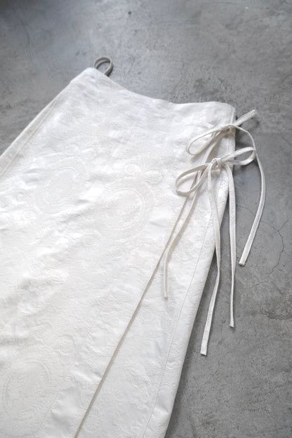 God Dag Italian wrap skirt