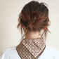 Elle silk scarf
