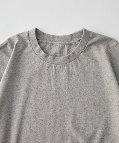 [UpcycleLino] BASIC Jersey Big Tee - Top Grey