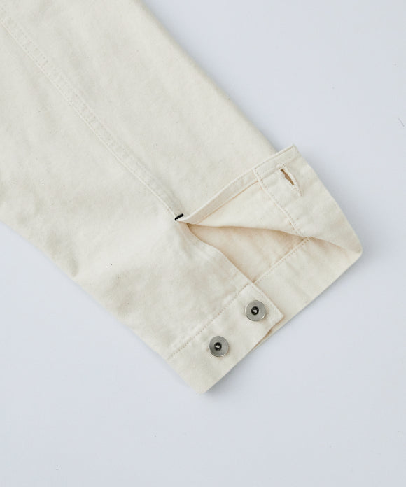 [UpcycleLino] × SKEWed CHINO Back Tuck Jacket