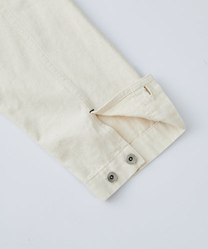 [UpcycleLino] × SKEWed CHINO Back Tuck Jacket