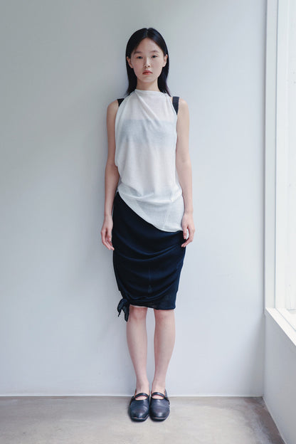 knotted t-shirt