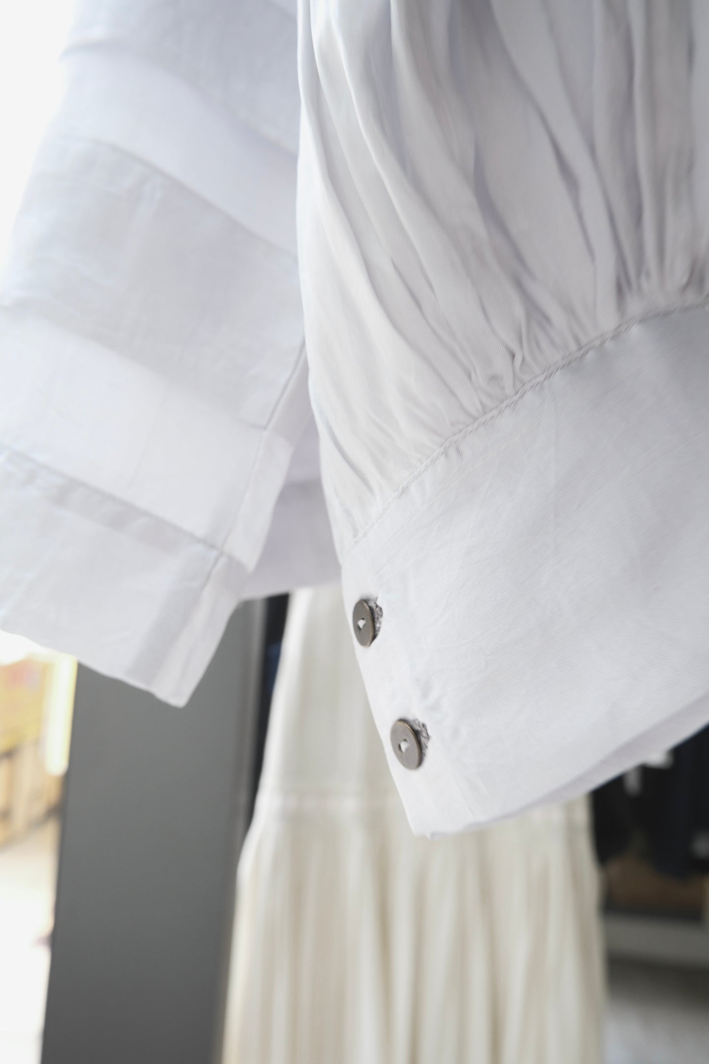 Astrid pleated blouse